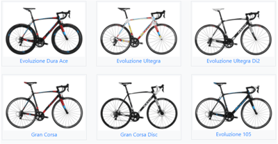 2017 Masi Evoluzione (all models) and Gran Corsa model