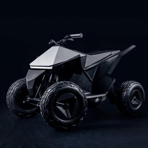 Recalled Tesla Cyberquad for Kids by Radio Flyer
