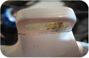 Recalled Alloy Seat Stay - Cracked Mount