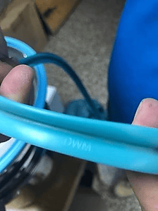 Gasket with DWM