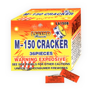 Photo 2: Recalled LA150B M-150 cracker fireworks