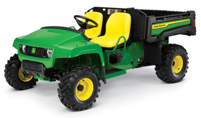 John Deere Gator TX 4x2 with Recalled Kawasaki Engine