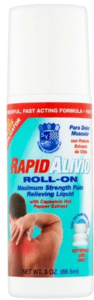 Recalled Sanvall Rapid Alivio Pain Relieving Roll-On – 3 fl. oz (88.5 mL)