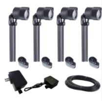 Recalled Paradise Light Kit, Model GL33912BK, with Sterno Home LED power supply