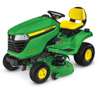 John Deere X350 with Recalled Kawasaki Service Engine