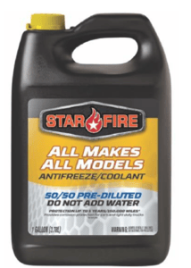 Recalled STARFIRE Antifreeze AMAM 50/50