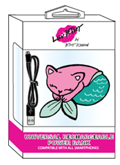 Mermaid Cat power bank