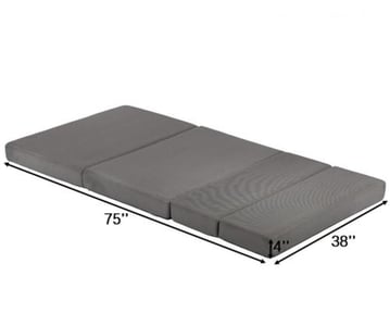 Factory Direct Wholesale folding mattress – model FDW-RJ-38T (twin)