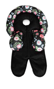 Boppy Infant Head and Neck Support Accesory (Ebony Floral)
