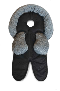 Boppy Infant Head and Neck Support Accesory (Heathered Gray)