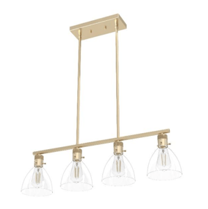 Recalled Hunter Fan 19323 Van Nuys 4 Light Linear in Alturas Gold