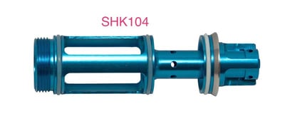 Recalled blue main chamber with model number SHK104