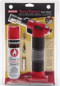 Recalled Ronson Tech Torch Auto Start in Clamshell Packaging