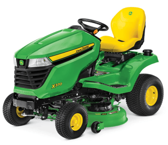 John Deere X370 with Recalled Kawasaki Service Engine