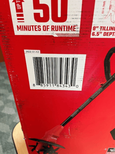 UPC Code on product packaging