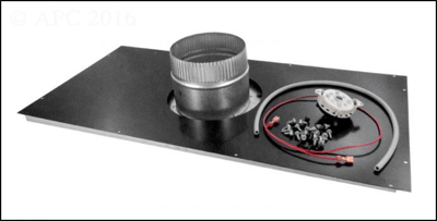 UHXNEGVT15001 Negative Pressure 6 inch Vent Kit