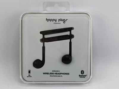 Recalled Happy Plugs wireless headphones