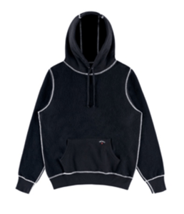 Recalled Noah Reverse Fleece Hoodies in Black