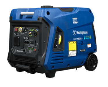 Recalled Westinghouse iGen4500DF Dual Fuel Portable Generator