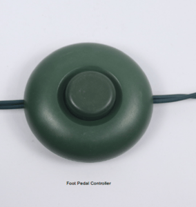 Recalled foot pedal controller