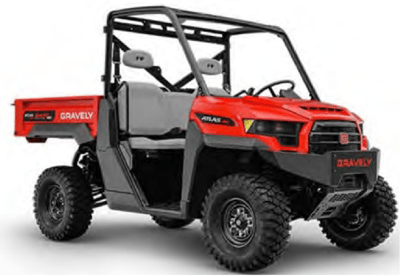 Recalled Gravely Model Year 2021 Atlas JSV 3400