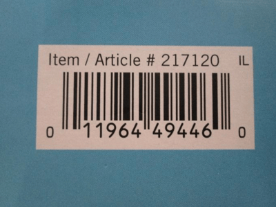 Lot code 217120 IL