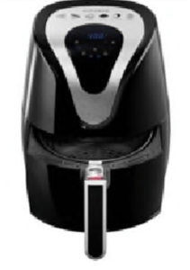 Recalled Insignia - 3.4qt Digital Air Fryer - Black NS-AF32DBK9