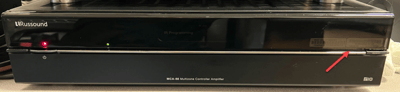 Serial Number Label is visible under the clear plastic cover