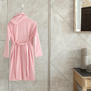 Recalled Linum Home Textiles children's robe (pink)