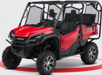 2016-2020 Model Year Honda Pioneer 1000 5 Passenger