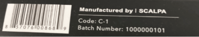 Recalled Scalpa Numb Maximum Strength Topical Anesthestic Cream - Code, UPC and Batch Number