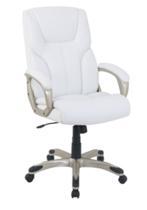 Recalled Amazon Basics Executive Desk Chair -white