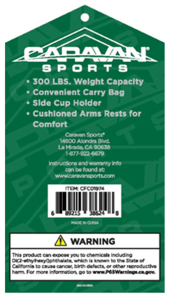 Tag on recalled chairs