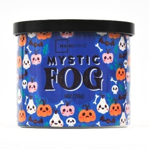Recalled Mainstays Three-Wicked Candles in Mystic Fog