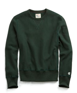 Recalled men’s Todd Snyder + Champion sweatshirt in Park Green