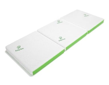 Recalled Cushy Form Tri-Fold Folding Mattress setup as a mattress.