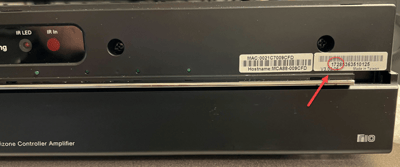 Serial number highlighting first four digits (2047 through 2307)