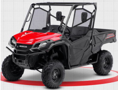 2016-2020 Model Year Honda Pioneer 1000 3 Passenger