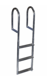 Recalled 3-Step Wide Step Dock Ladder