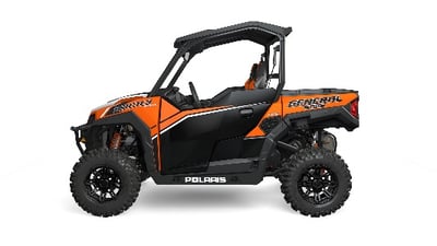 2016 Polaris General two-seat in orange