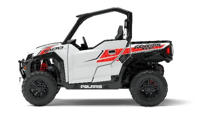 2017 Polaris General two-seat in white