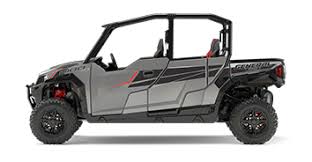 2017 Polaris General four-seat in silver