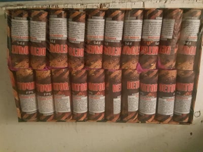 Recalled Detonator firecrackers