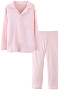 ASHERGAL children’s two-piece pajama set in pink