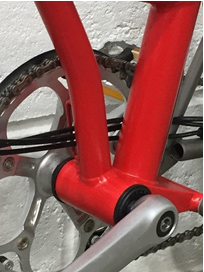 Location of affected bottom bracket