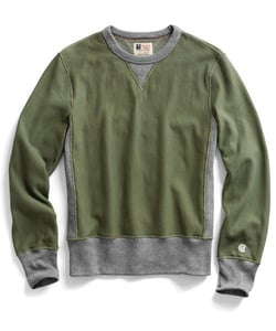 Recalled men’s Todd Snyder + Champion sweatshirt in Washed Olive