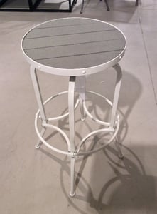 Recalled Collin bar stool in white