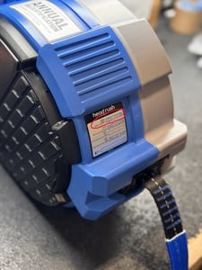 Location of Serial Number on Bottom of the Recalled TRUBLUE iQ Auto Belay