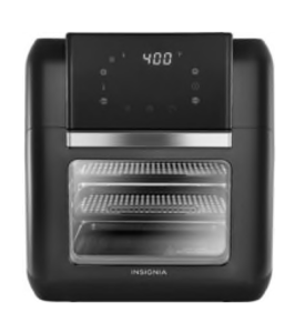 Recalled Insignia - 10 Qt. Digital Air Fryer Oven - Black NS-AFO6DBK1