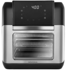 Recalled Insignia - 10 Qt. Digital Air Fryer Oven - Stainless Steel NS-AFO6DSS1